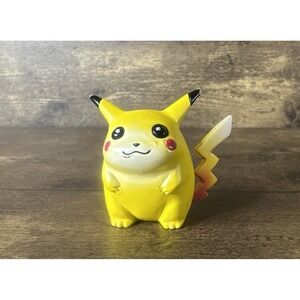 TOMY Pikachu 90s Pokemon Action Figure Miniature Pencil Topper Fast Safe Shippin